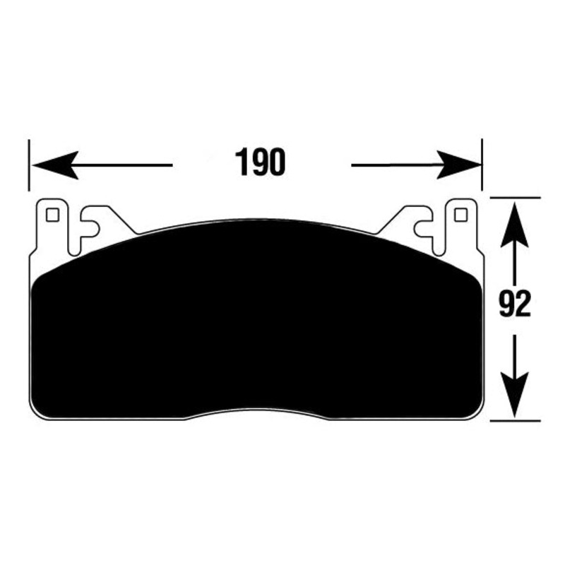 Porterfield Brake Pads for 2015 FORD MUSTANG Shelby GT350