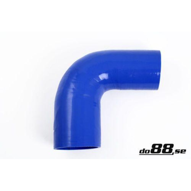 Silicone Hose Blue 90 degree 3,125 – 3,25” (80-83mm)