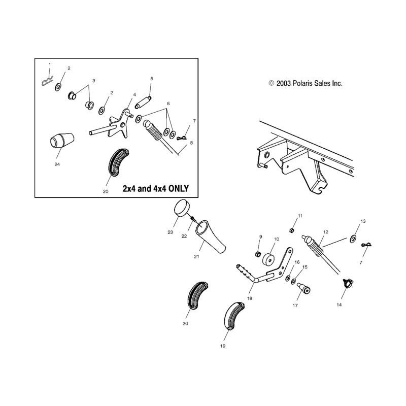 Washer,Flat by Polaris