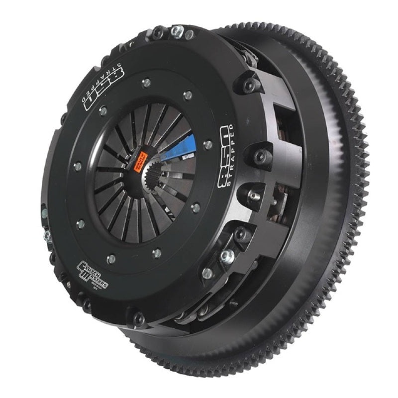 Clutch Masters 10-17 Audi S4 B8 Supercharged FX850 Strapped Twin Disc Clutch Kit w/ Steel Flywheel