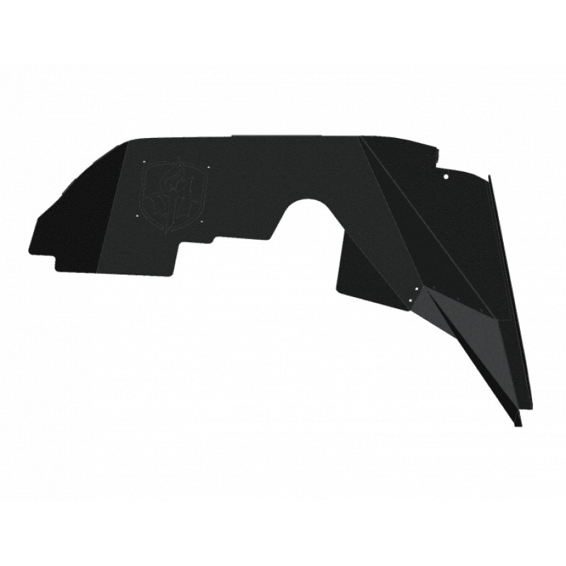 Road Armor 18-20 Jeep Wrangler JL Stealth Front Fender Liner Body Armor – Black Steel