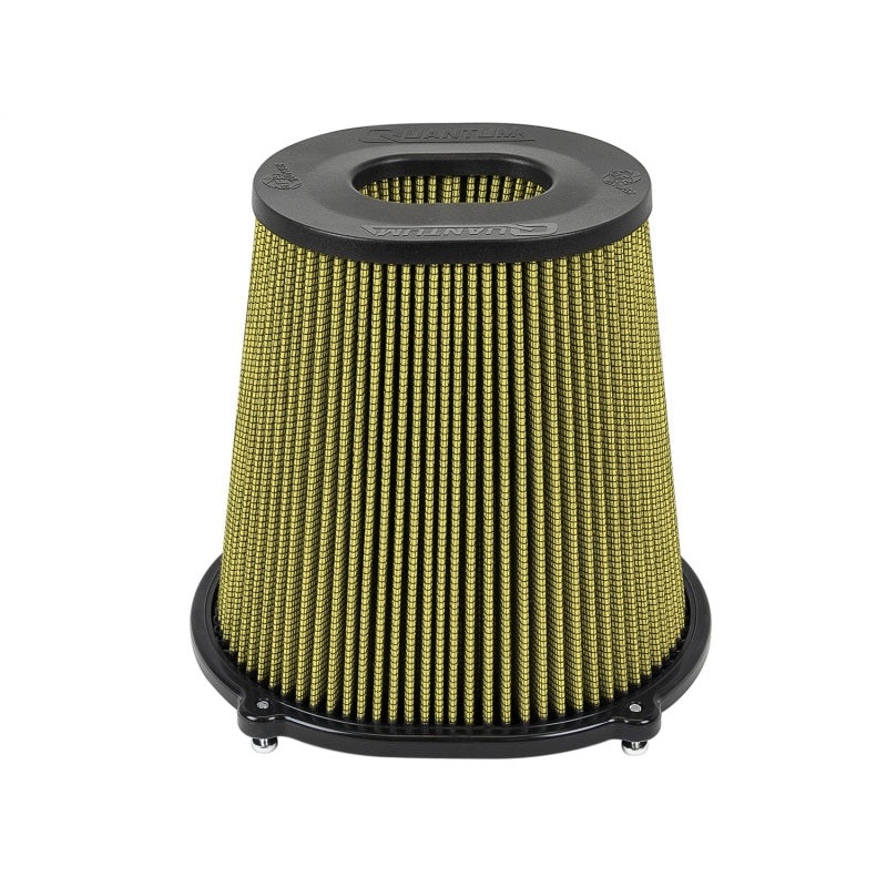 aFe Quantum Pro-Guard 7 Air Filter Inverted Top – 5in Flange x 9in Height – Oiled PG7