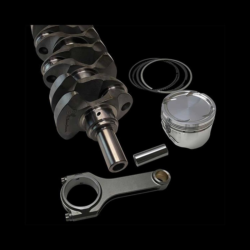 Brian Crower (BC) STROKER KIT – Nissan SR20DE(T) – 91mm Billet LW Crank, ProH625+ Rods (5.366″), Custom Pistons