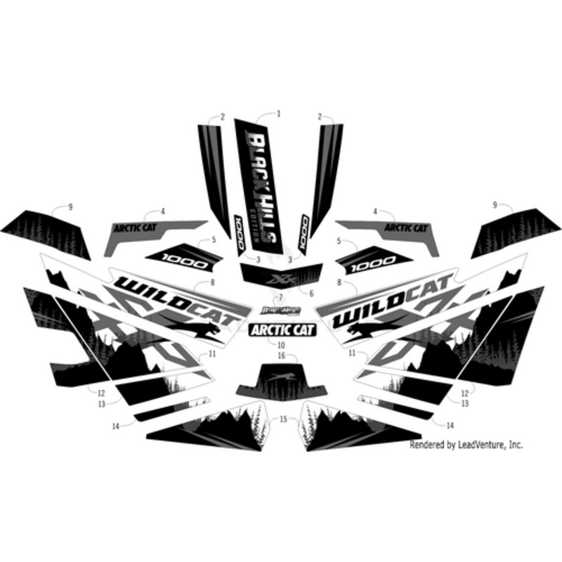 Decal Panel – Side – Front – Left by Arctic Cat