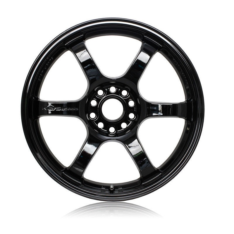 Gram Lights 57DR 17×9.0 +38 5-114.3 Glossy Black