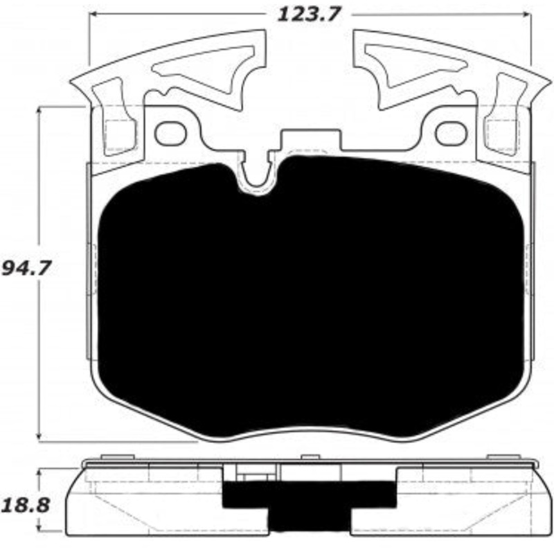 Porterfield Brake Pads for 2017 BMW 530e – Sport M Brakes