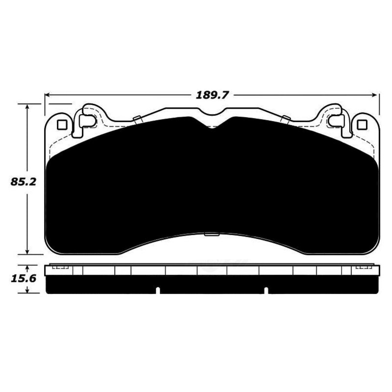 Porterfield Brake Pads for 2018 FORD Mustang GT Perf. Pkg
