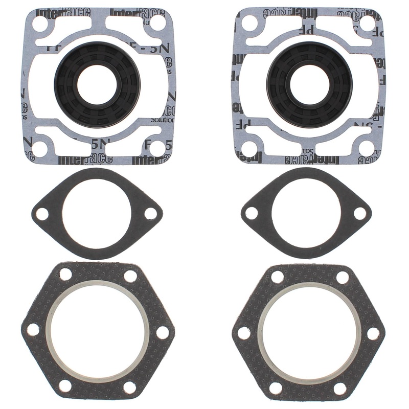 Vertex 711082 Gaskets 1974 Polaris TX Complete Gasket Kit w/ Oil Seals