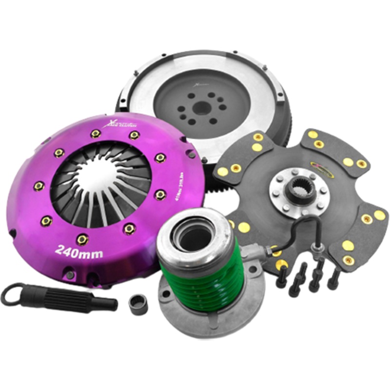 XClutch Stage 3 Carbon Blade Clutch Kit | 2015-2022 Ford Mustang EcoBoost (XKFD24682-1P)