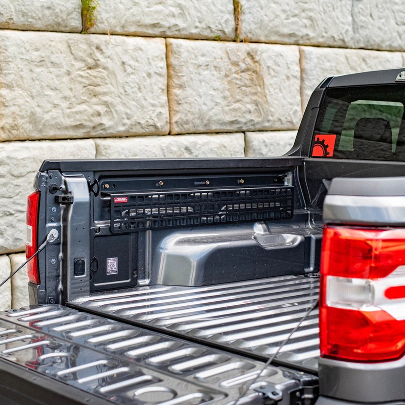 Built Right Industries BEDSIDE RACK SYSTEM – DRIVER/PASSENGER SIDE MOLLE PANEL | FORD MAVERICK (2022+)