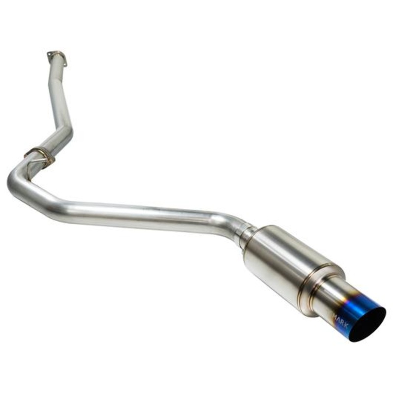 Remark R1-Spec Single Exit Catback Exhaust Titanium – 15-20 WRX/STI
