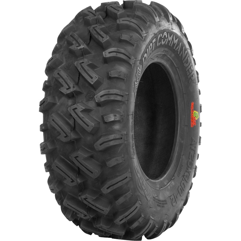 Tire Dirt Commander Front 25X8-12 Bias Lr480Lbs by GBC