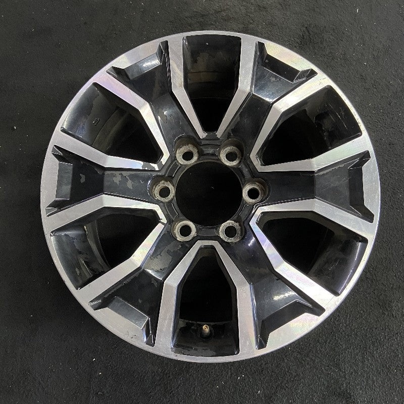 17″ TACOMA 20-23 17×7.5 alloy 6 spoke machined black Original OEM Wheel Rim