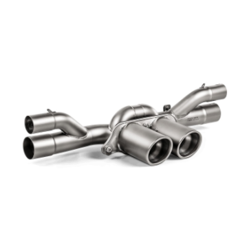 Akrapovic Slip-On Race Titanium Exhaust w/o Tail Pipe Set – 2018 Porsche 911 GT3 (991.2)