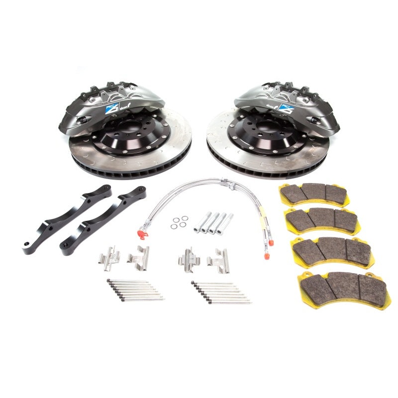 Alcon 2015+ BMW M3 F80 400x34mm Grey 6 Piston Front Brake Upgrade Kit