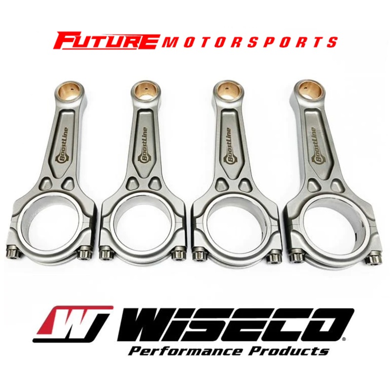 Boostline Honda B Series Connecting Rod Set, 137.00 mm Length ARP2000 BOLTS