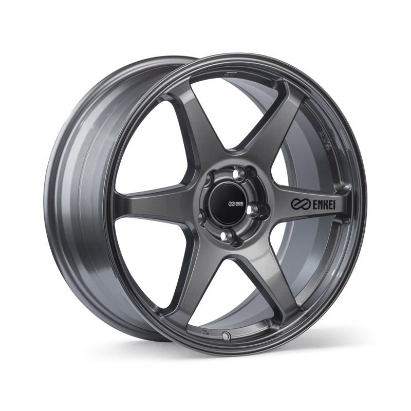 Enkei T6R 18×9.5 38mm Offset 5×114.3 Bolt Pattern 72.6 Bore Matte Gunmetal Wheel