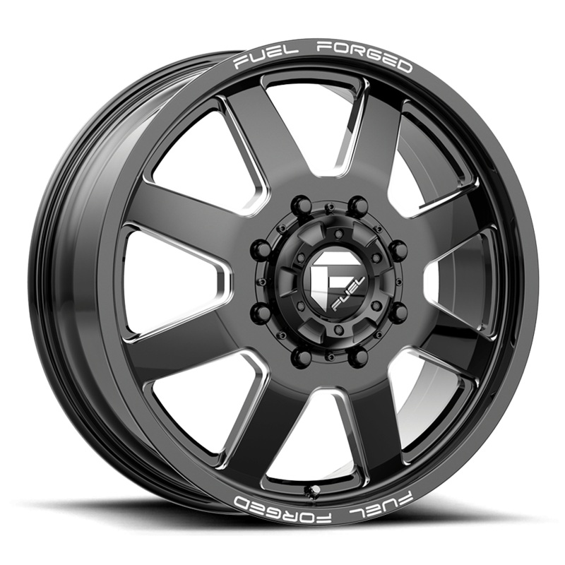 Fuel Wheels DE09 FF09D 22″ 8×200 Matte Black Milled
