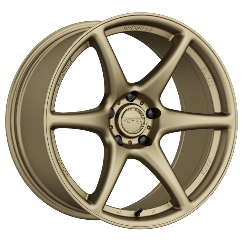 Kansei K11B Tandem 19×10.5in / 5×114.3 BP / 22mm Offset / 73.1mm Bore – Bronze Wheel