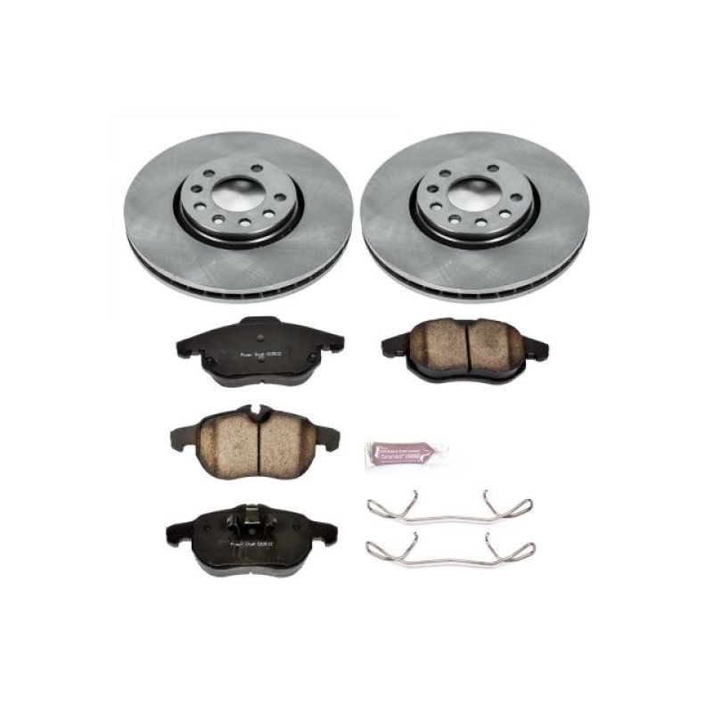 PowerStop Power Stop 03-11 Saab 9-3 Front Autospecialty Brake Kit