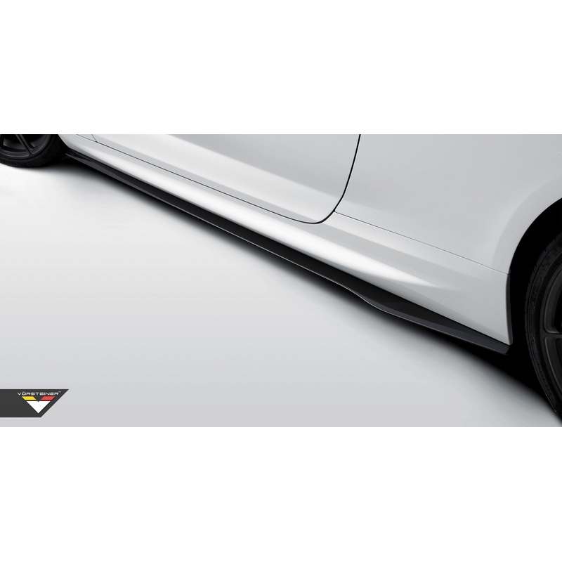 Vorsteiner BMW F12 M6 VRS Aero Side Blades Carbon Fiber PP 1×1 Glossy