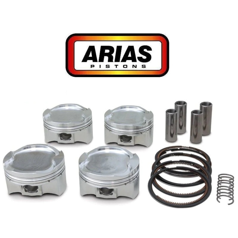 Arias Pistons Mazda BP18 1.8L 4V Bore 3.307 CH 1.230 Stroke 3.346 Rod 5.233 CR 11.5 Head 48cc