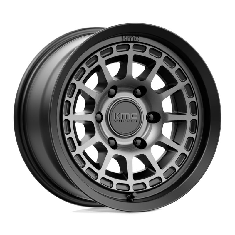 KMC Wheels KM719 Canyon 17″ 5×127 Satin Black With Gray Tint