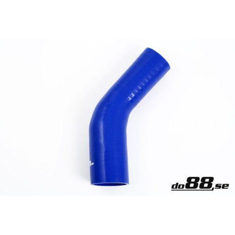 Silicone Hose Blue 45 degree 1,75 – 2” (45-51mm)