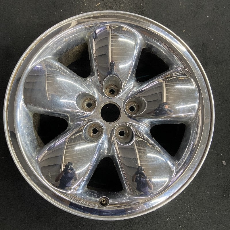 20″ DODGE 1500 PICKUP 02-03 20×9 aluminum chrome clad chrome plastic Original OEM Wheel Rim