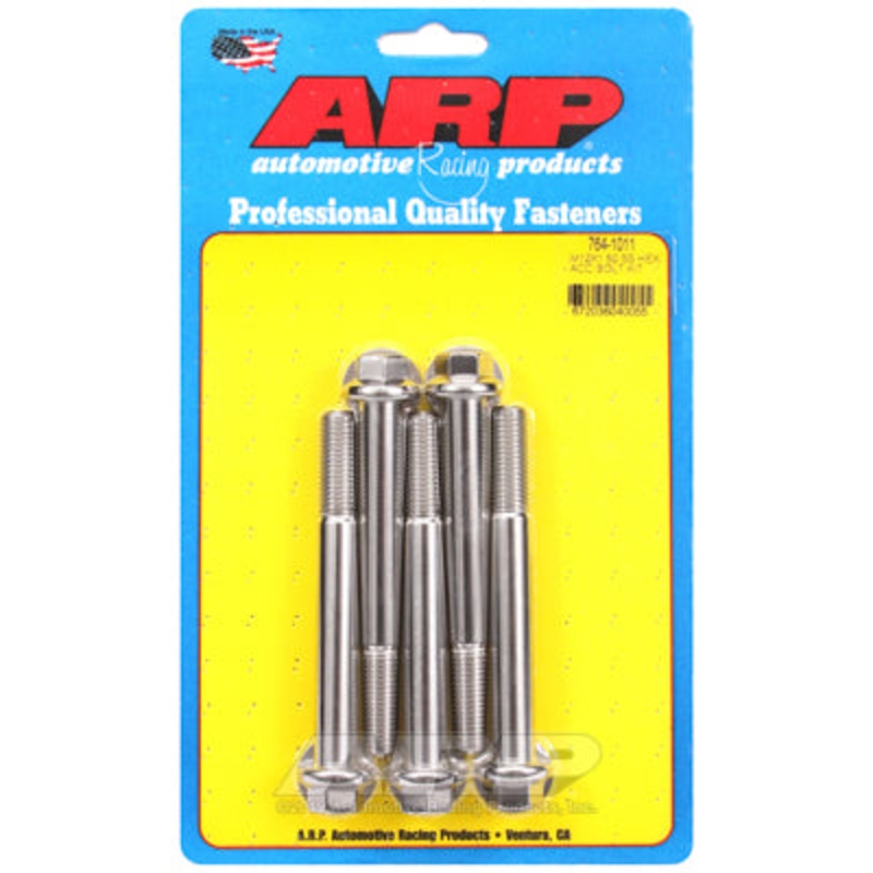ARP M12 x 1.50 x 100 SS Hex Bolts (5/pkg)