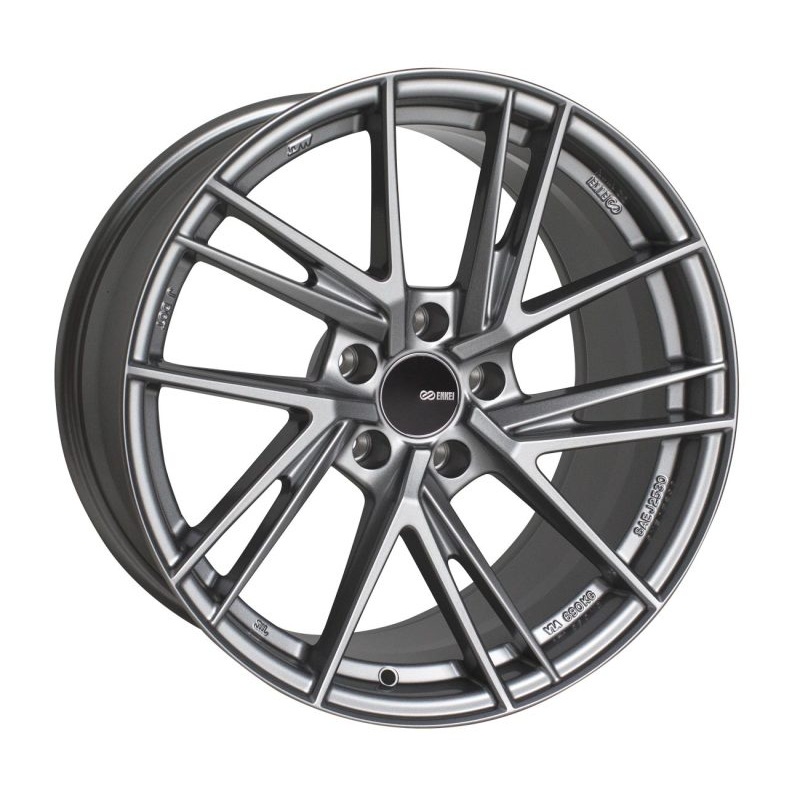 Enkei TD5 18×8.5 5×114.3 45mm Offset 72.6mm Bore Storm Gray Wheel