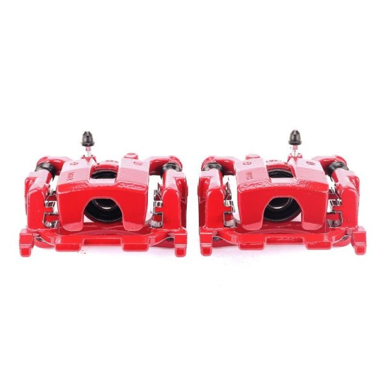 Power Stop 09-14 Nissan Maxima Rear Red Calipers w/Brackets – Pair