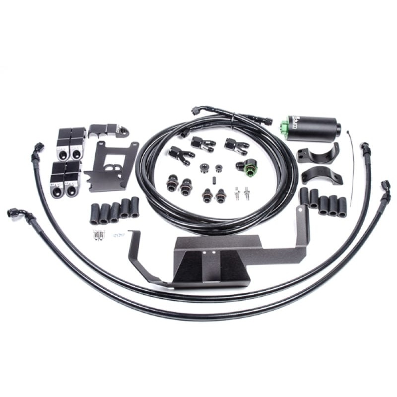 Radium Engineering Nissan R35 GT-R Fuel Hanger Feed Kit – Stainless