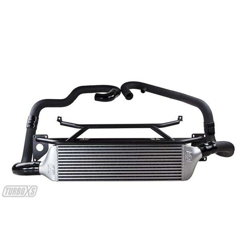 TurboXS Front Mount Intercooler Kit Black Piping – 15-20 STI