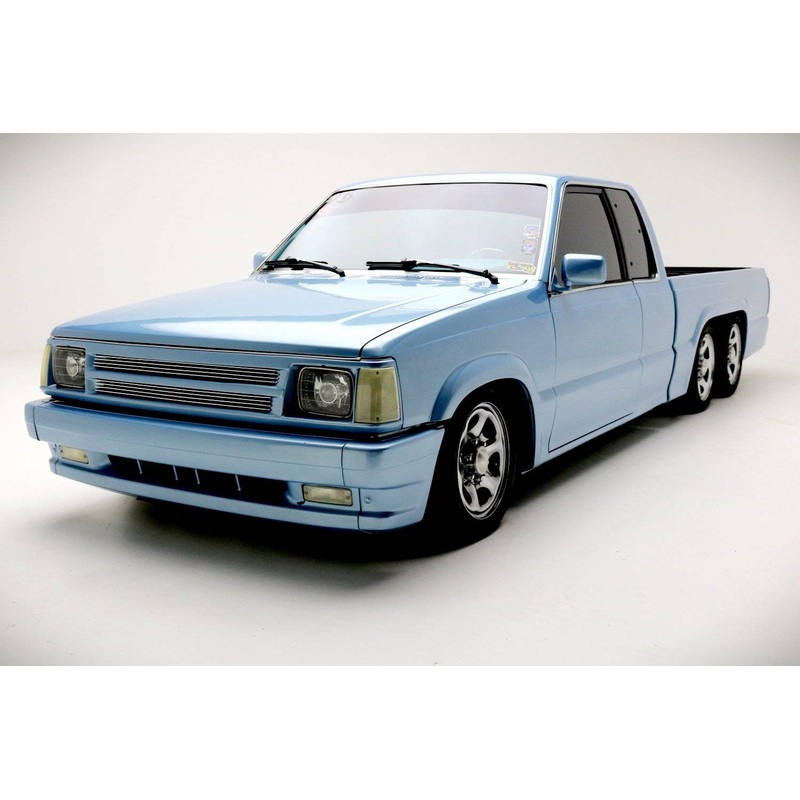 T-Rex 1986-1993 MAZDA B2200 / B2600 Pick Up Billet Grille, 2pc Overlay, Polished