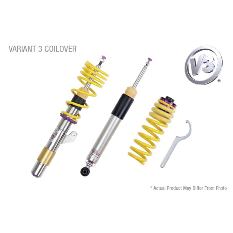 KW Suspension V3 Coilovers – 18-23 Audi A5 (B9) Sportback Quattro w/o Electronic Damping Control