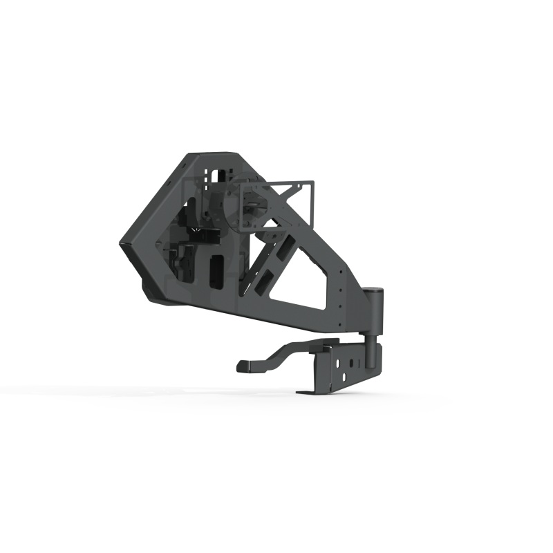Road Armor 18-20 Jeep Wrangler JL Stealth Rear Tire Carrier Assembly – Tex Blk