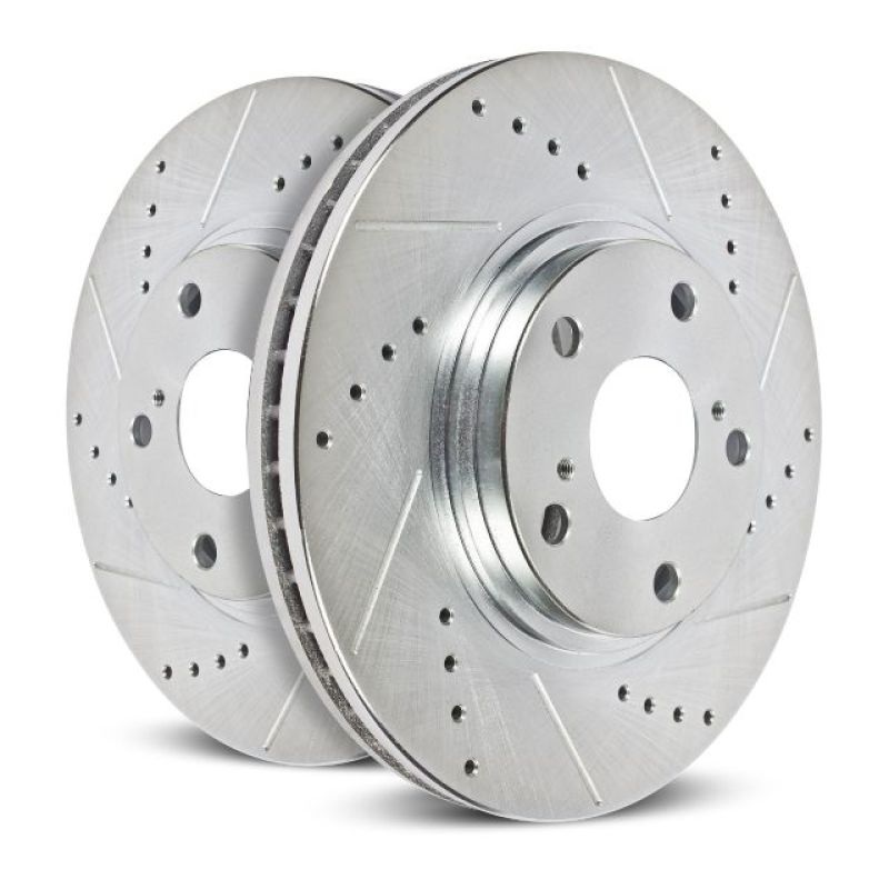 PowerStop Power Stop 12-15 Mercedes-Benz ML63 AMG Front Right Evolution Drilled & Slotted Rotor