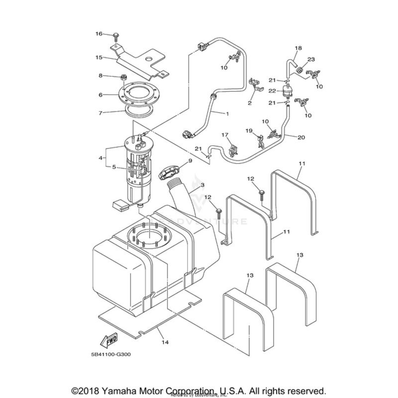 Side Cover Damper by Yamaha
