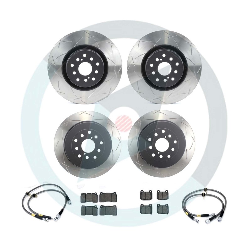 DBA T3 4000 Brake Rotor Package Deal – Choice of Pads – 15-21 WRX*