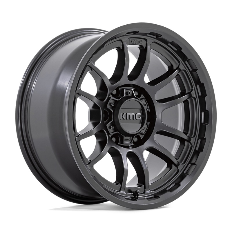 KMC Wheels KM727 Wrath 20″ 6×139.7 Satin Black