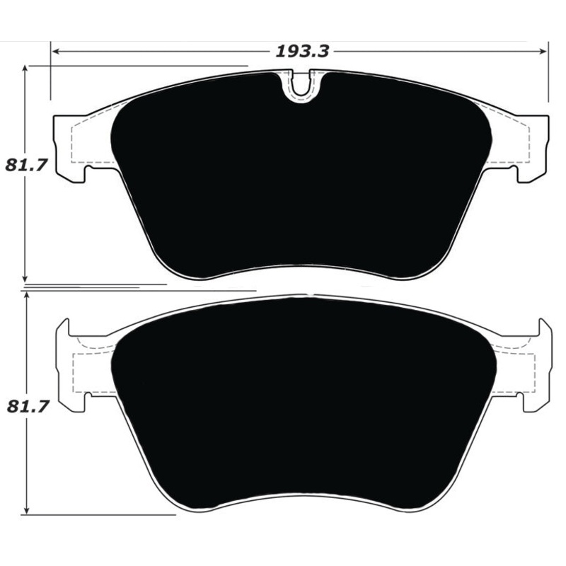 Porterfield Brake Pads for 2009 MERCEDES-BENZ ML63 AMG