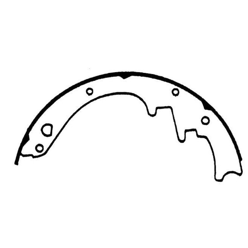 Porterfield Brake Shoes for 1976 FORD GRANADA w/Rear Drums