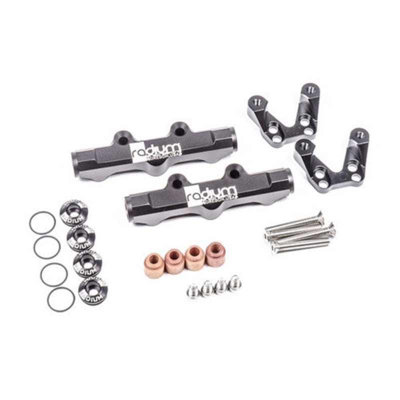 RADIUM ENGINEERING FUEL RAILS, TOP FEED UPGRADE, SUBARU PHASE-I EZ30