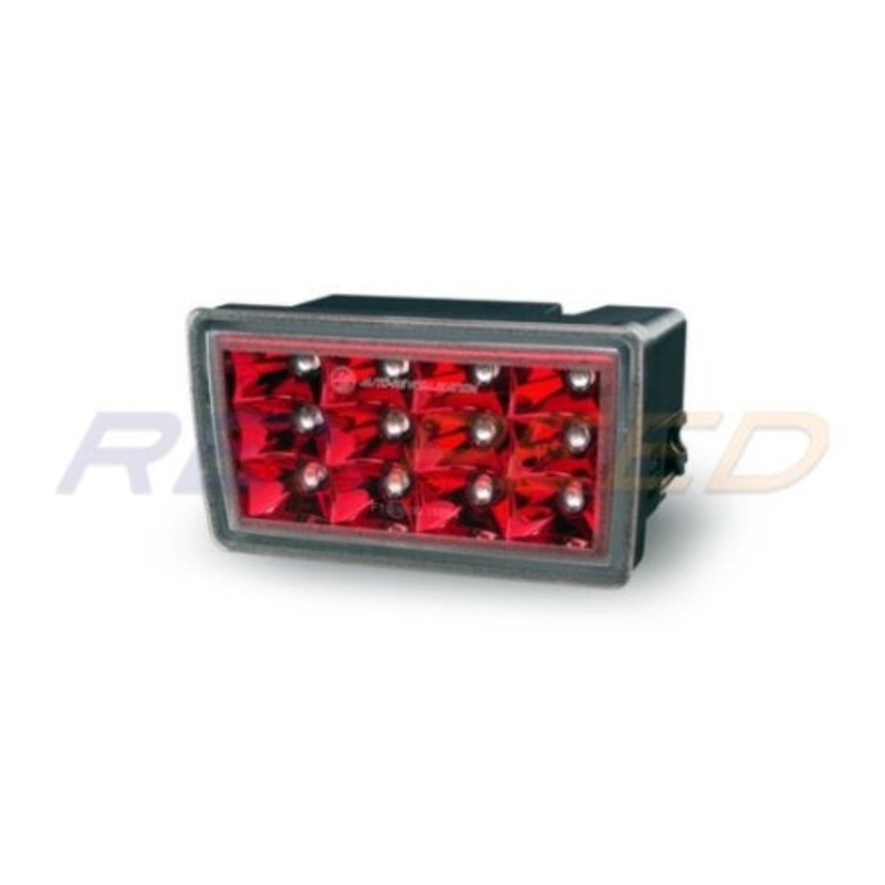 Rexpeed [22-25 WRX/15-21 STI] Rear Fog Light – Clear Lens + Red Base | G77R