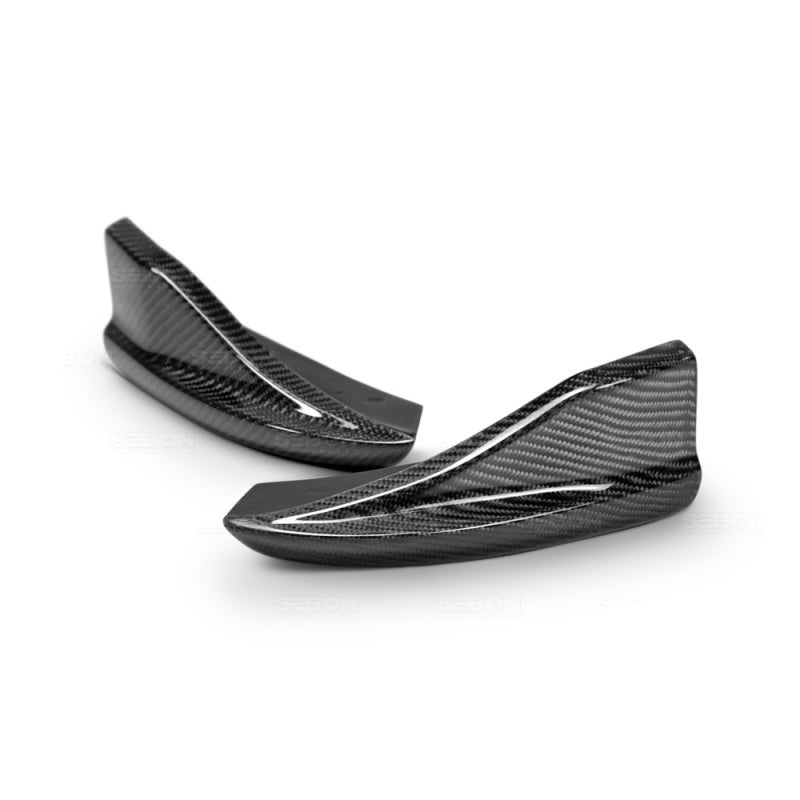 Seibon CS-Style Carbon Fiber Rear Lip 2008-2014 Subaru STI / 2011-2014 WRX Hatchback | seiRL0809SBIMPSTI-CS