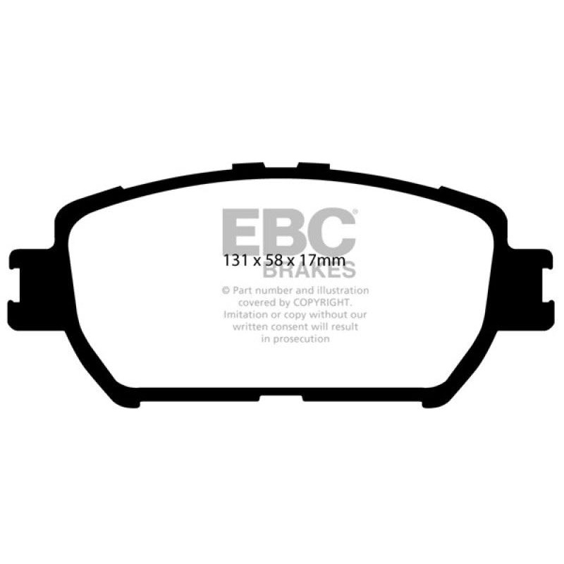 EBC 06-07 Lexus GS300 3.0 Yellowstuff Front Brake Pads
