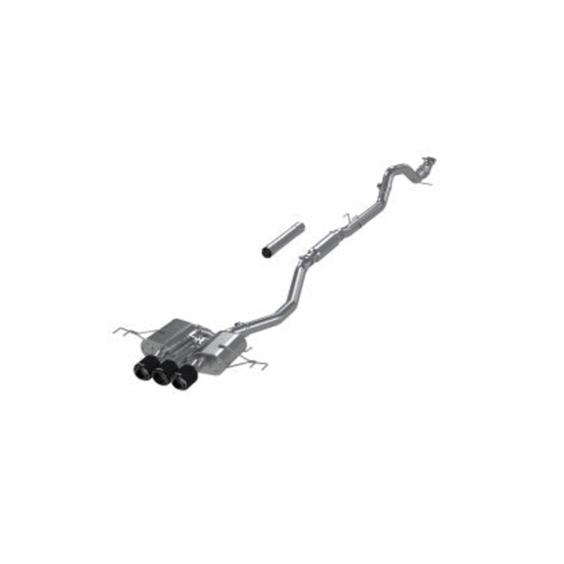 MBRP Stainless Steel Cat-Back Exhaust System | 2023+ Honda Civic Type-R (S49023CF)