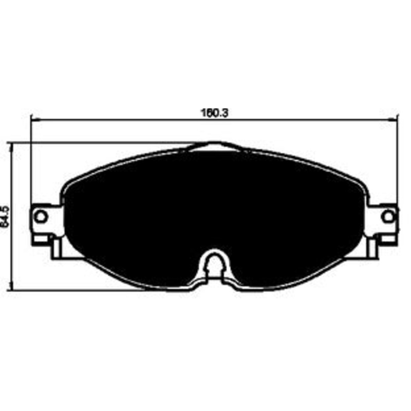 Porterfield Brake Pads for 2015 VOLKSWAGEN e-GOLF