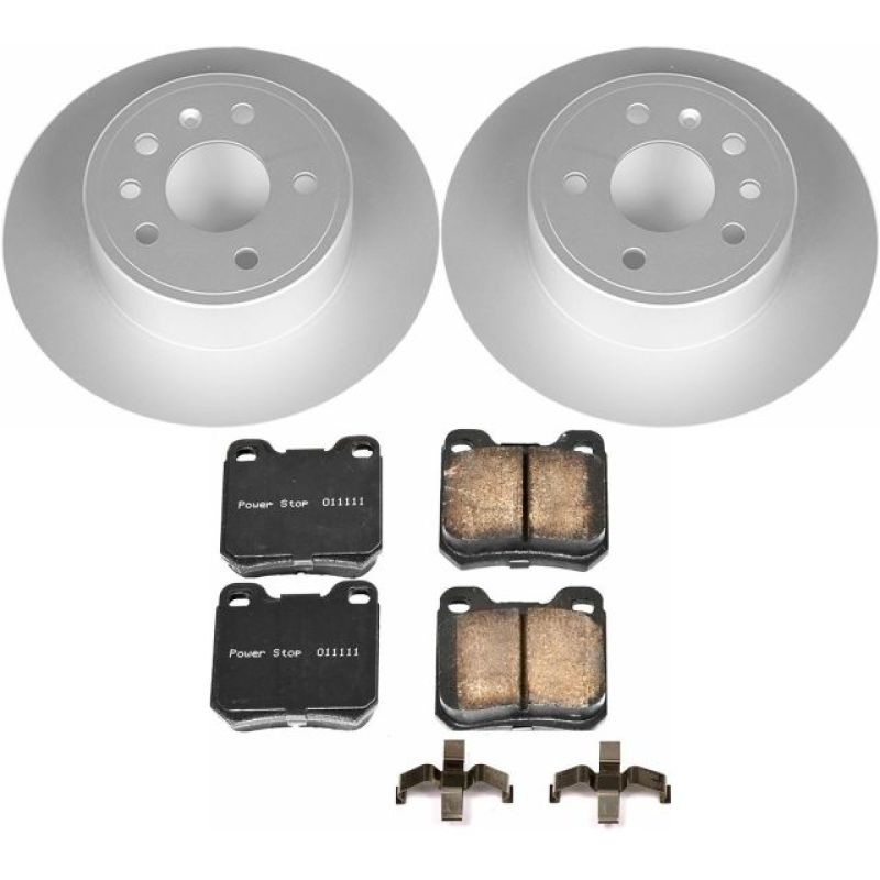 PowerStop Power Stop 99-03 Saab 9-3 Rear Z23 Evolution Sport Coated Brake Kit